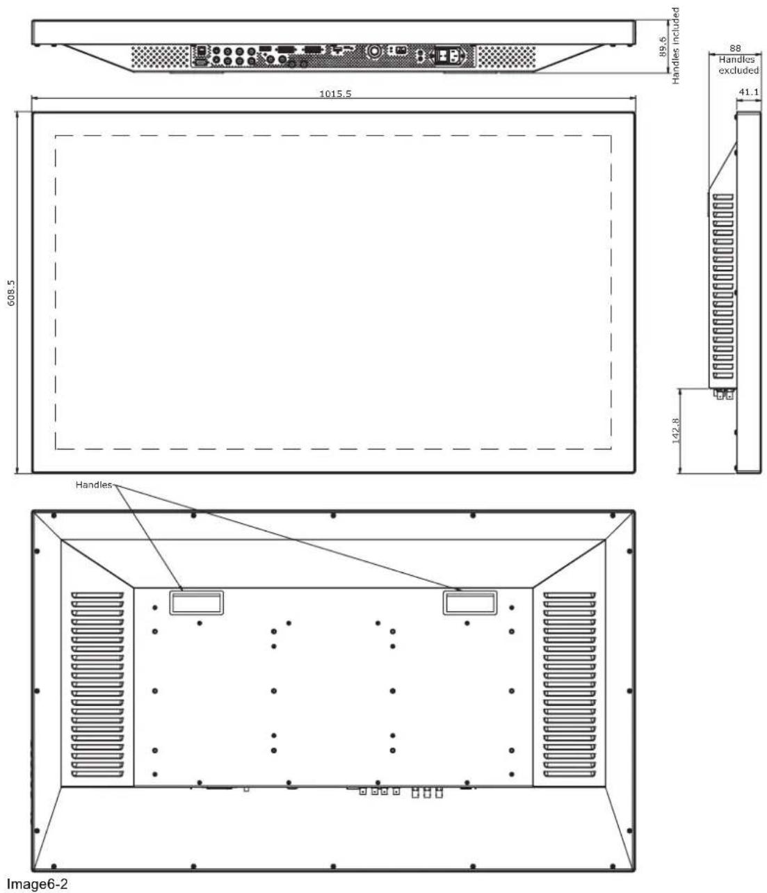 Barco MDSC-2242 - 6.8Caractéristiquestechniques - 1