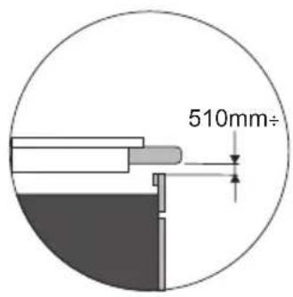AMICA EHI 935 611 E - Making the worktop recess - 5