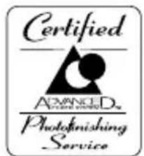 Certified ADVANCED Photofinishing Service