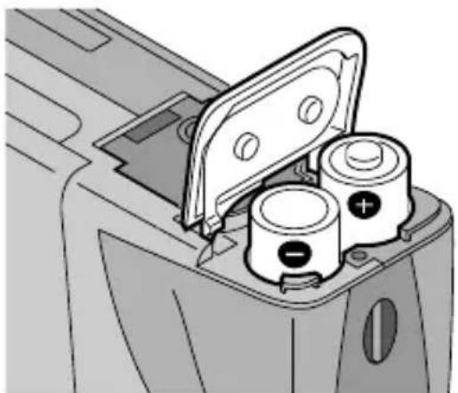 KODAK Advantix Preview - Installation des piles - 2