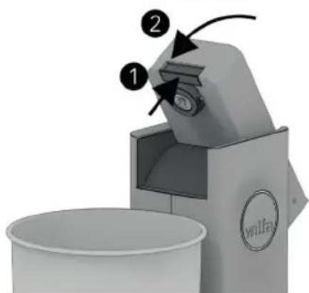 WILFA ProBaker Timer KM2GY-T70 - DE MIXERKOP OPENEN - 1