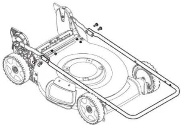 Rover Hi Wheeler 11A-B0R6333 - VERTICAL STORAGE HANDLE - 3