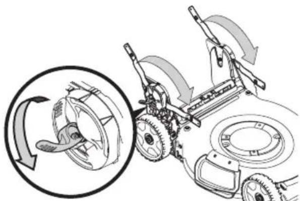 Rover Hi Wheeler 11A-B0R6333 - VERTICAL STORAGE HANDLE - 2