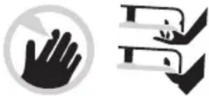 Rover Hi Wheeler 11A-B0R6333 - SAFETY SYMBOLS - 2