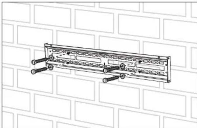 Furrion F2AA002ABBK - Mounting on solid concrete or concrete block wall - 4