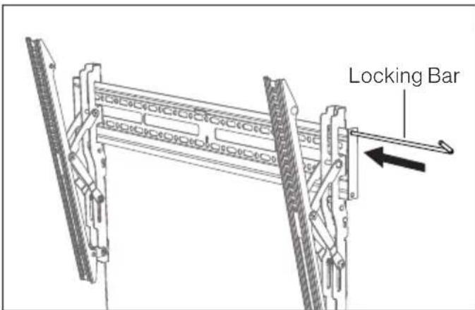 Furrion F2AA002ABBK - Step 4. Lock the Mounting Arms - 1