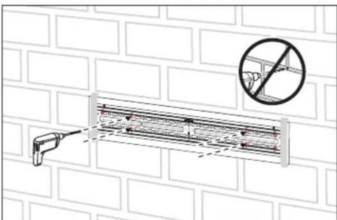 Furrion F2AA002ABBK - Amurado contra hormigón solido o pared de bloques de hormigón - 3