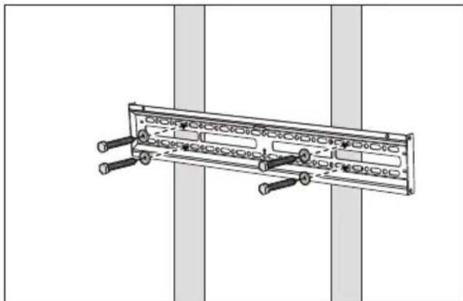 Furrion F2AA002ABBK - Mounting on a wood stud wall covered with gypsum board drywall - 4