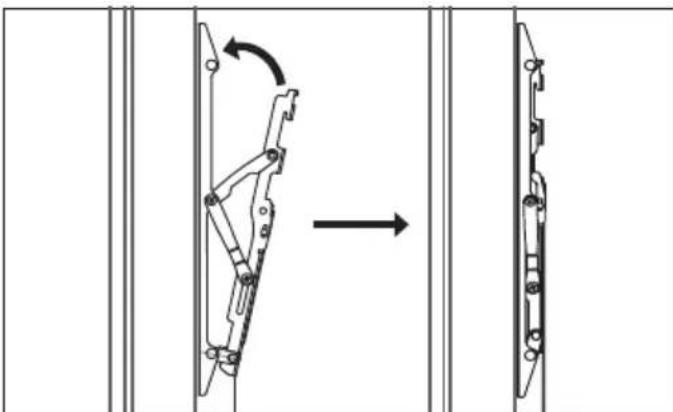 Furrion F2AA002ABBK - Étape 2: Fixation des bras de fixation au téléviseur - 5