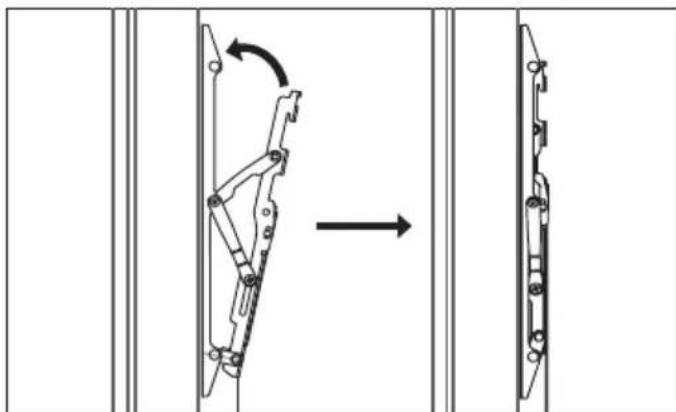 Furrion F2AA002ABBK - Step 2. Attach the Mounting Arms to the TV Display - 5