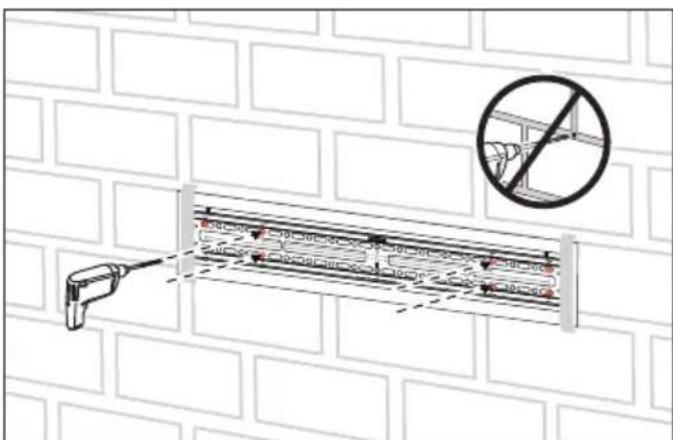 Furrion F2AA002ABBK - Mounting on solid concrete or concrete block wall - 2