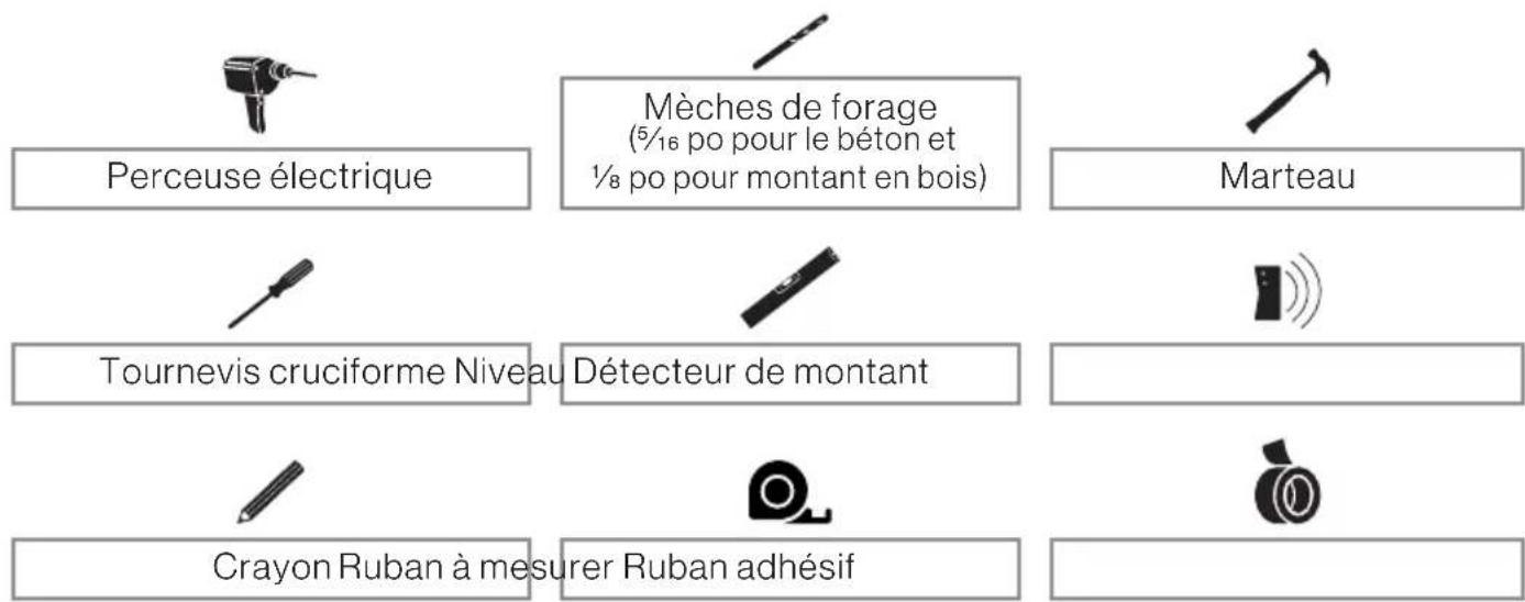 Furrion F2AA002ABBK - Outils requis (non inclus) - 1