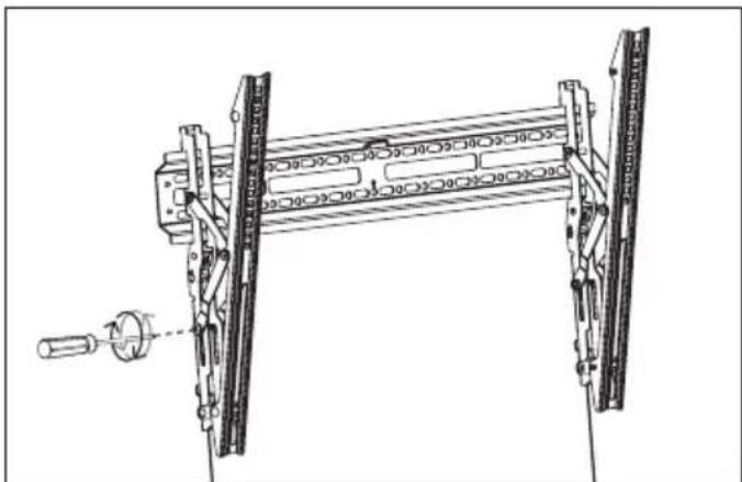 Furrion F2AA002ABBK - Réglage de l'inclinaison - 1