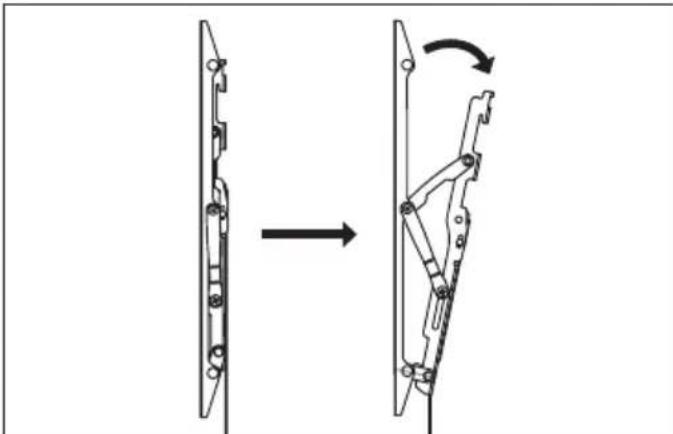 Furrion F2AA002ABBK - Étape 2: Fixation des bras de fixation au téléviseur - 3