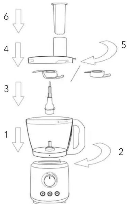 WILFA Essential FP1B-1000 - KUNSTSTOFMES - 1