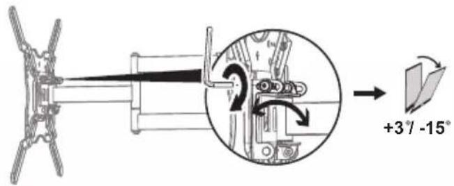 Furrion F2AA001ABBK - TILT ADJUSTMENT - 1