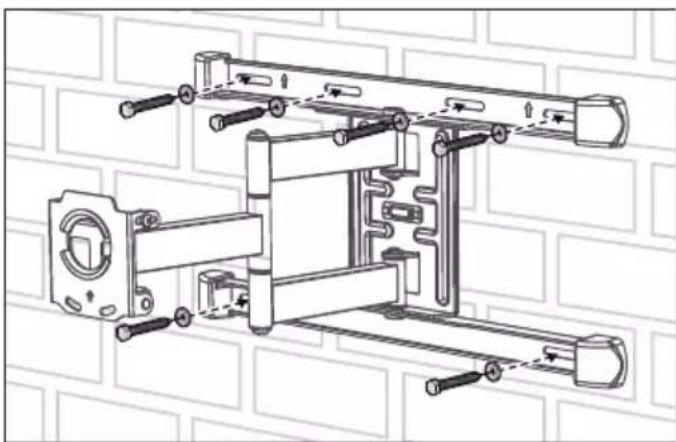 Furrion F2AA001ABBK - Mounting on solid concrete or concrete block wall - 4