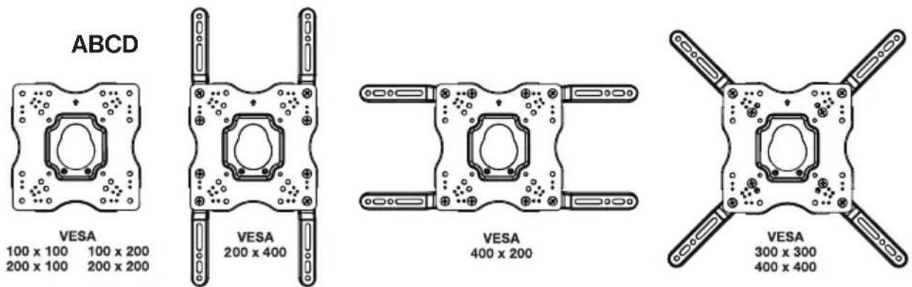 Furrion F2AA001ABBK - Configure the TV Bracket - 2