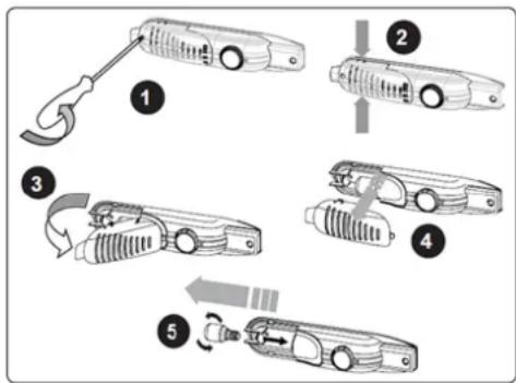 graph TD A["Step 1: Tool Application"] --> B["Step 2: Assembly"] B --> C["Step 3: Assembly & Repair"] C --> D["Step 4: Assembly & Repair"] D --> E["Step 5: Assembly & Repair"]