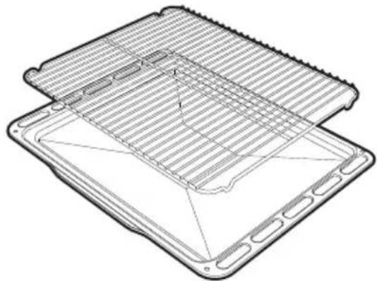 SMEG SOP6401S2B - Grille pour lèchefrite - 1