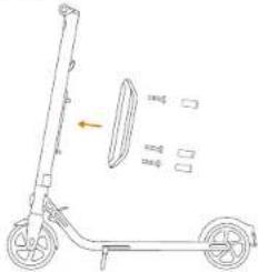 NINEBOT KickScooter E45D - Installing a Second Battery Pack (optional) - 2