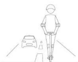 NINEBOT KickScooter E45D - OSTRZEŻENIE - 5