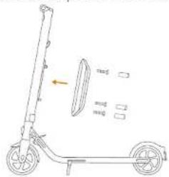 NINEBOT KickScooter E45D - Installation d'une seconde batterie (en option) - 3