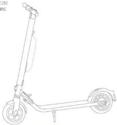 NINEBOT KickScooter E45D - Índice ¡Gracias por elegir el Ninebot KickScooter! - 1