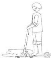 NINEBOT KickScooter E45D - WARNING - 9