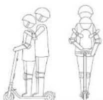 NINEBOT KickScooter E45D - WARNING - 10