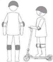 NINEBOT eKickScooter ZING C8 - WARNING - 1