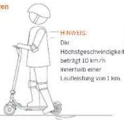 NINEBOT eKickScooter ZING C8 - WARNHINWEIS - 5