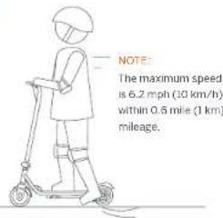 NINEBOT eKickScooter ZING C8 - WARNING - 5