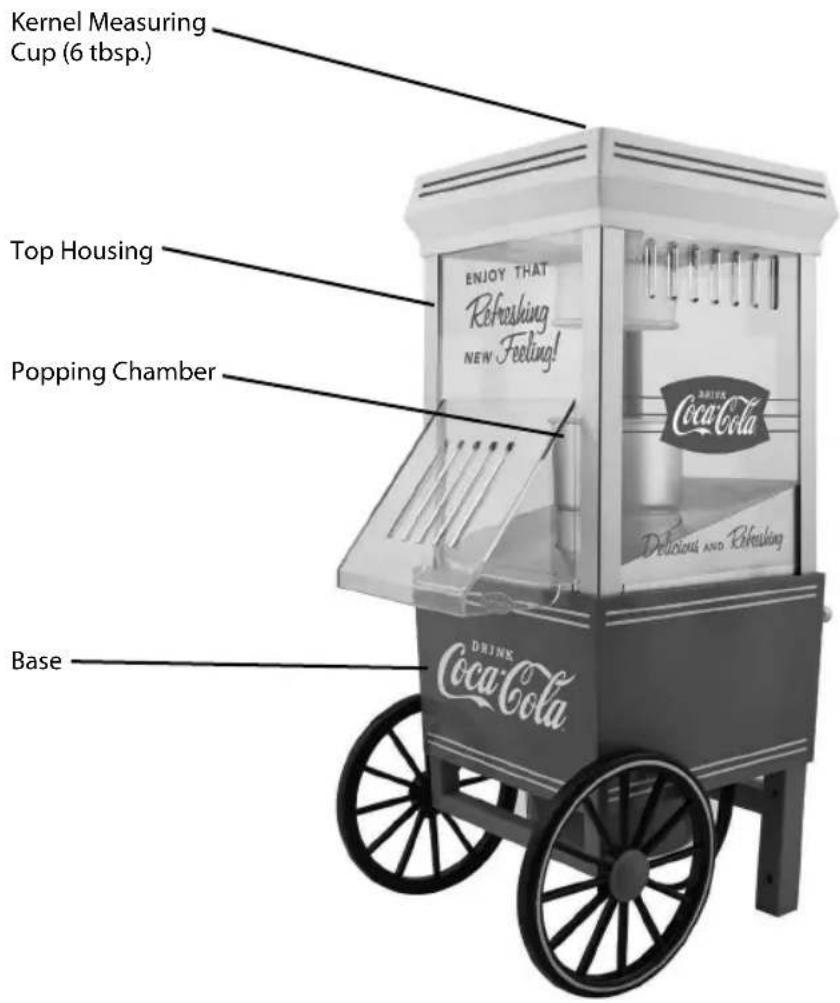 Nostalgia Coca-Cola OFP501COKE - ASSEMBLY - 1