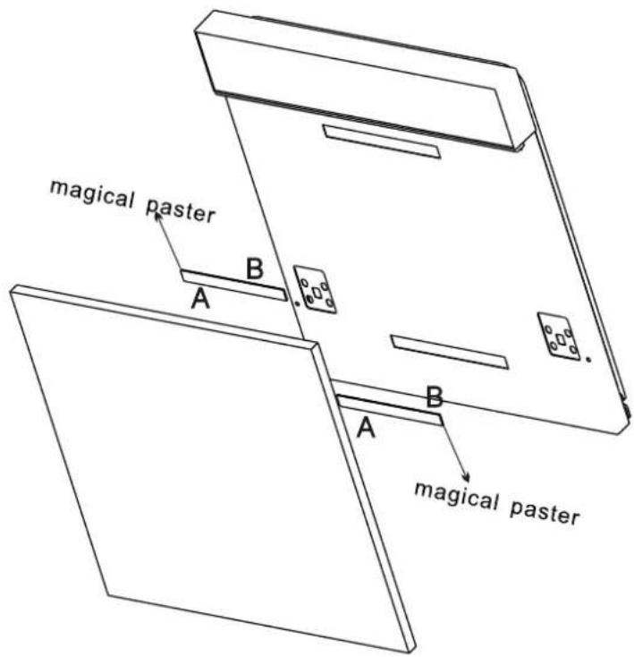magical paster A B A B magical paster