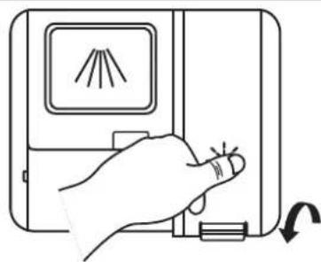 BRANDT BDB424LB - Filling the Rinse Aid Dispenser - 3
