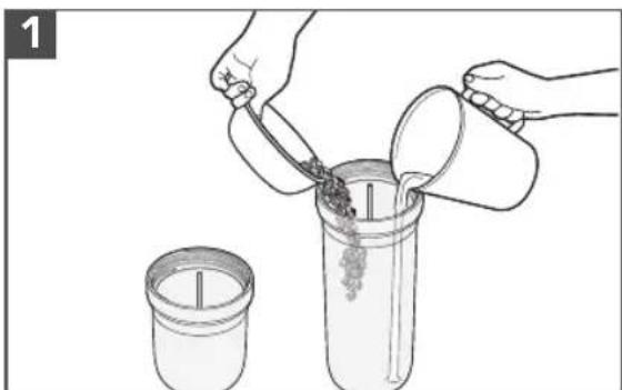 KITCHENAID 5KSB4026EHY - UTILISATION DU BOL PERSONNEL/BOL POUR PETITES QUANTITÉS - 1