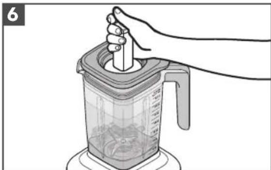 KITCHENAID 5KSB4026EHY - UTILISATION DU BLENDER - 4