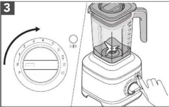 KITCHENAID 5KSB4026EHY - UTILISATION DU BLENDER - 1