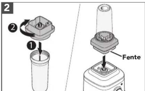 KITCHENAID 5KSB4026EHY - UTILISATION DU BOL PERSONNEL/BOL POUR PETITES QUANTITÉS - 2