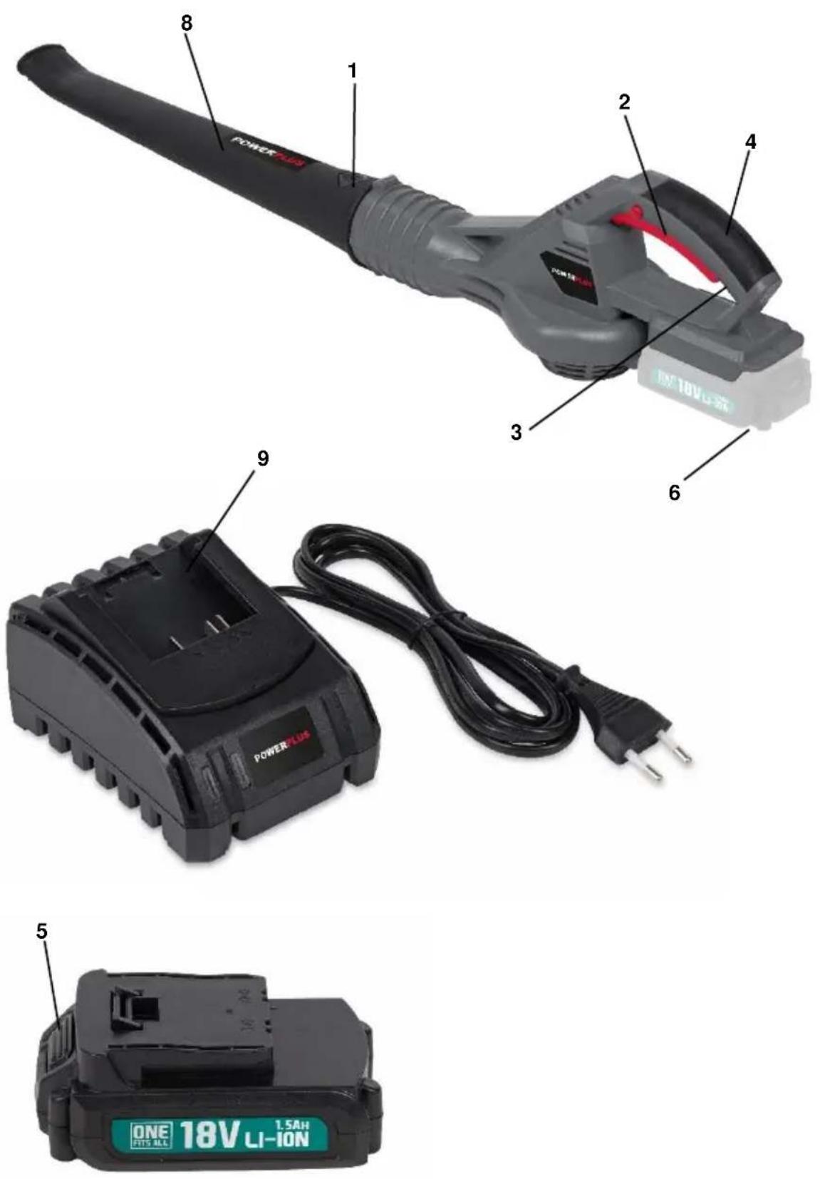 PowerPlus POWEBLBS1 - 1