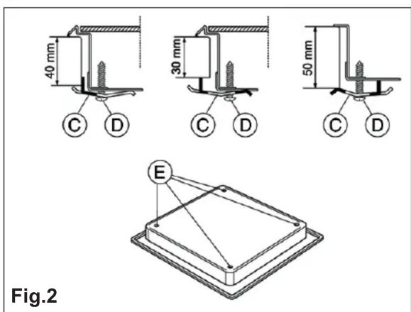 PRIVILEG PCTHR K6042 IN - PRÉPARATION DU MEUBLE POUR L'ENCASTREMENT - 3