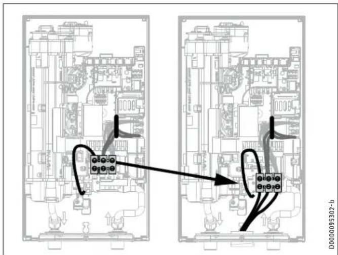STIEBEL ELTRON DHC Trend - Electrical connection with short power cable - 1