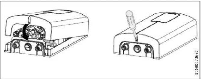 STIEBEL ELTRON DHC Trend - Activación inicial del interruptor de seguridad AE3 - 2