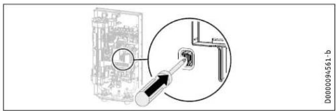 STIEBEL ELTRON DHC Trend - Water heater shutdown - 1
