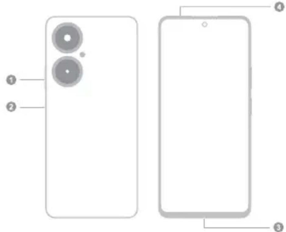HUAWEI Nova 11i - Conheça o seu dispositivo - 1