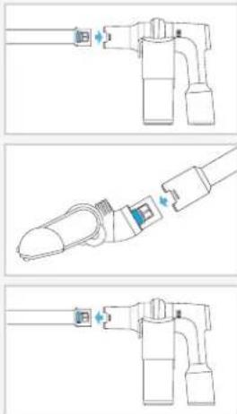 Oreck POD BK51702PC - ASSEMBLY: ATTACH WAND & FLOOR NOZZLE - 2