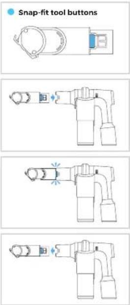 Oreck POD BK51702PC - ASSEMBLY: ATTACH WAND & FLOOR NOZZLE - 1