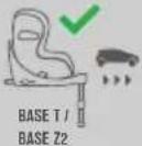 CYBEX Sirona T i-Size - POSITION CORRECTE DANS LE VÉHICULE - 2
