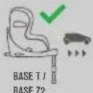 CYBEX Sirona T i-Size - KORREKT POSITION I BILEN - 2